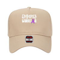 Epilepsy Warrior Shirt Kids Purple Ribbon Awareness Women T Shirt Adjustable Baseball Cap | Artistshot