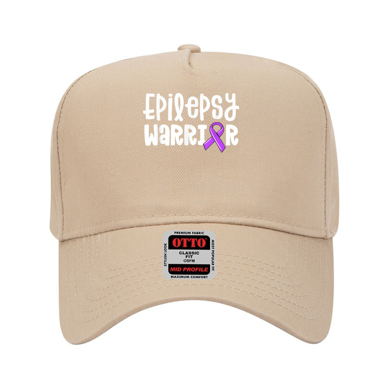 Epilepsy Warrior Shirt Kids Purple Ribbon Awareness Women T Shirt Adjustable Baseball Cap | Artistshot