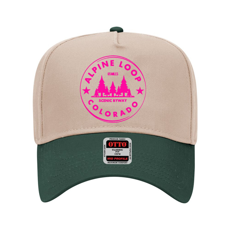 Alpine Loop Colorado Off Road 4x4 Retro Mile High Forest Raglan Adjustable Baseball Cap by nihisumba | Artistshot