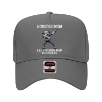 Funny Robot For Mom Mama Robotics Technology Machine Robots Adjustable Baseball Cap | Artistshot