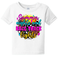 Summer Nights And Race Track Lights Baby Tee | Artistshot