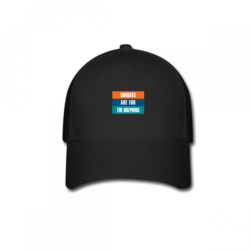 Sundays Are For The Dolphins Miami Footbal Baseball Cap | Artistshot