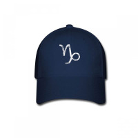 Capricorn Zodiac Sign Symbol T Shirt Baseball Cap | Artistshot