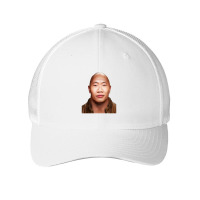 Dwayne The Wok Johnson -the Wock In Chinese Social Credit Points Meme  Mesh Cap | Artistshot