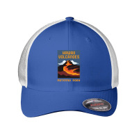 Hawaii Volcanoes National Park Big Island Retro Graphic Pullover Hoodi Mesh Cap | Artistshot