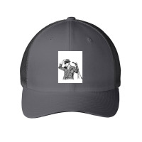 Leonard Cohen Original Hand Drawn Ink Print Mesh Cap | Artistshot