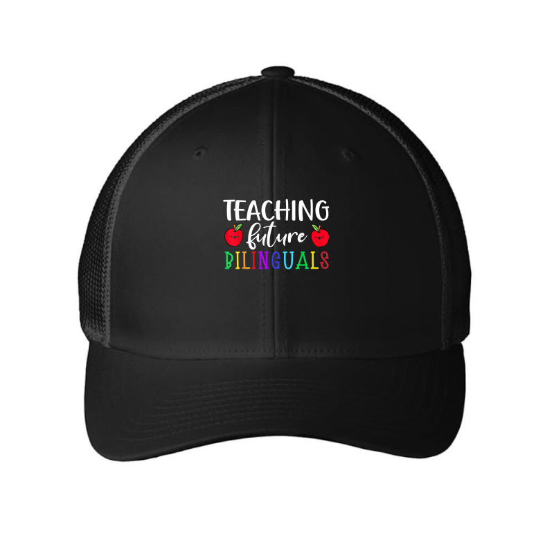 Teaching Future Bilingual Spanish Instructor Maestra Teacher T Shirt Mesh cap by sadukakehy | Artistshot