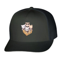 Cenobite Kitties Trucker Cap | Artistshot