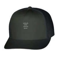 Animals Strike Curious Poses Trucker Cap | Artistshot