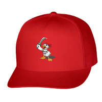 Duck With A Sword Trucker Cap | Artistshot