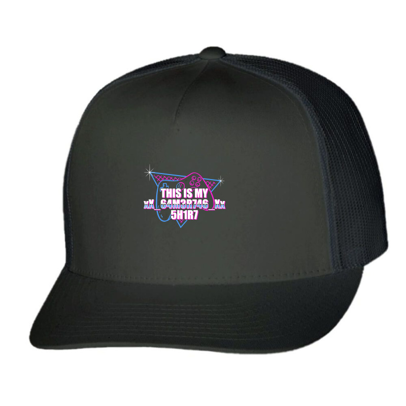 This Is My Gamertag Leetspeak Leetcode Trucker Cap by KEITHSHAPIRO | Artistshot