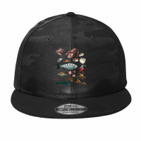 Crustaceancore Ocean Lovers Sea Life Animal Lovers 3 Camo Snapback | Artistshot