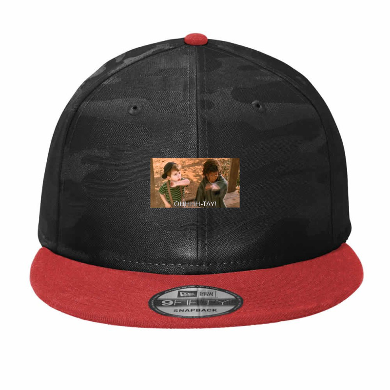 Little Rascals Otay! Cute Camo Snapback | Artistshot