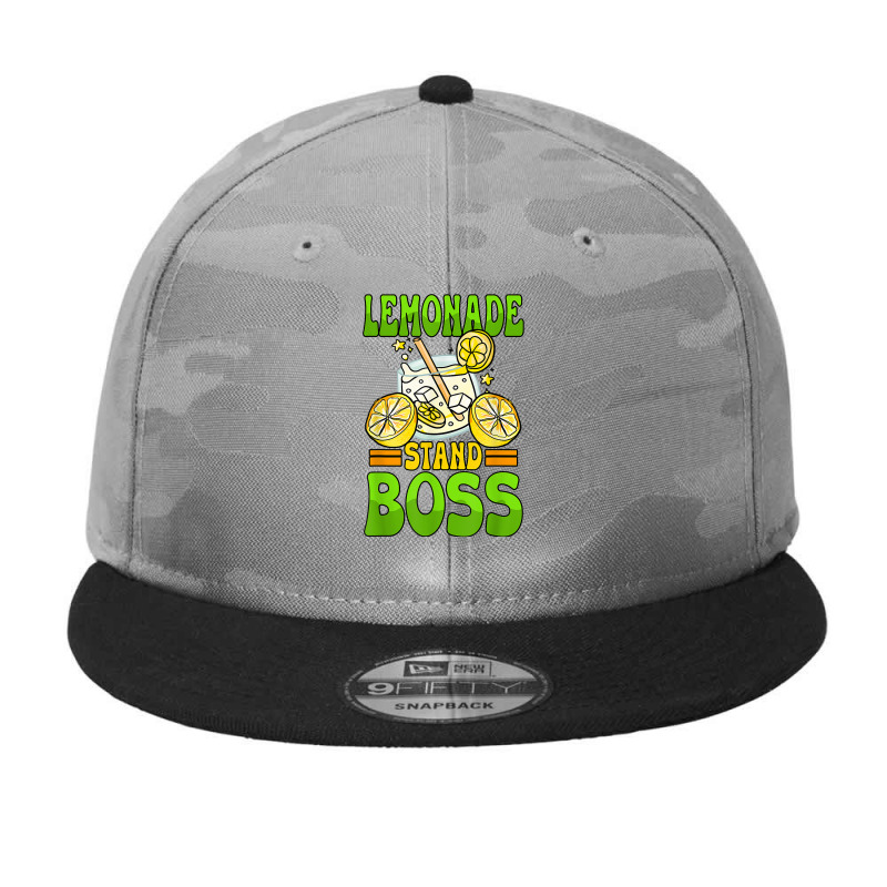 Lemonade Stand Boss T Shirt Camo Snapback by daecuvifysha | Artistshot