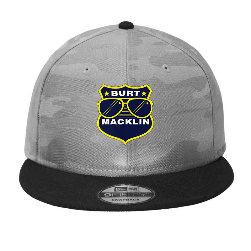 Parks And Recreation Burt Macklin T Shirt Camo Snapback by cm-arts | Artistshot