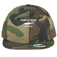 Vintage Franklin Square Long Island New York Flat Bill Snapback Cap | Artistshot