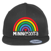 Minnesota For Women Travel I Love Minnesota Usa Flat Bill Snapback Cap | Artistshot