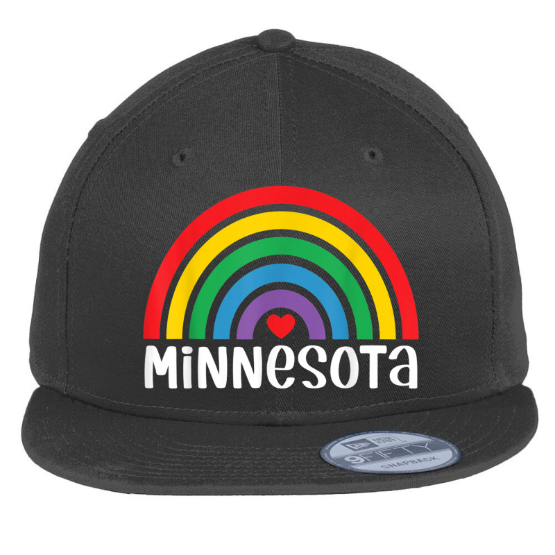 Minnesota For Women Travel I Love Minnesota Usa Flat Bill Snapback Cap | Artistshot