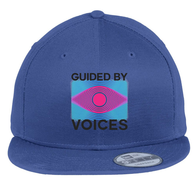 Guided By Voice  Retro Fanart Flat Bill Snapback Cap | Artistshot