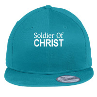 Soldier Of Christ   T Shirt Flat Bill Snapback Cap | Artistshot