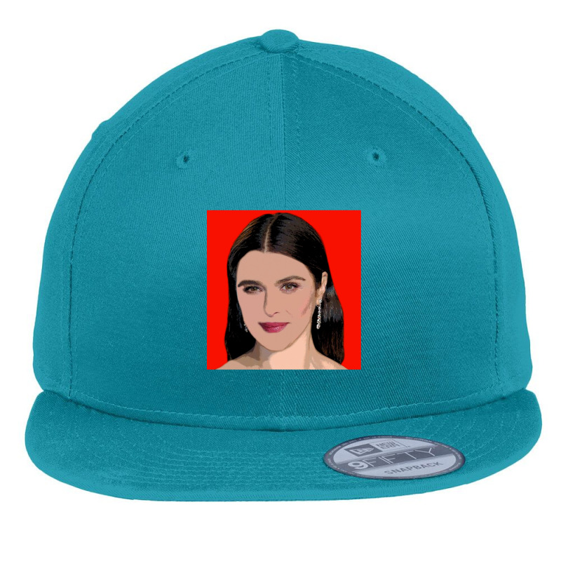 Rachel Weisz Flat Bill Snapback Cap | Artistshot