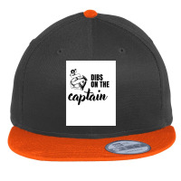 Dibs On The Captain  (2) Flat Bill Snapback Cap | Artistshot