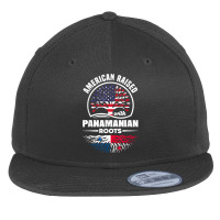 American Raised With Panamanian Roots Panama Panama Flag T Shirt Flat Bill Snapback Cap | Artistshot