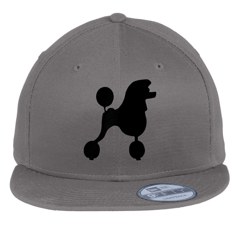 Poodle Skirt T Shirt Costume Black Poodle Flat Bill Snapback Cap | Artistshot