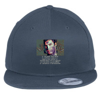 Live Out Your Magic (famous Face With Hands Fingers) Flat Bill Snapback Cap | Artistshot