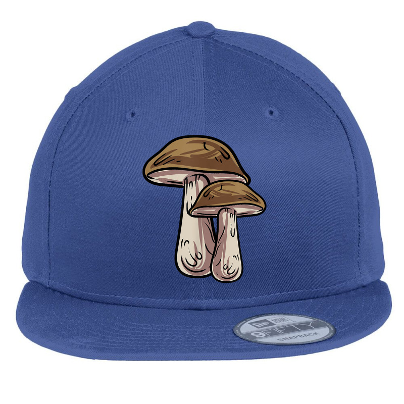 Mycologist Mushrooms Shroomz T Shirt Flat Bill Snapback Cap by cm-arts | Artistshot