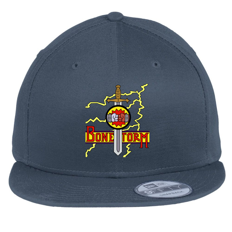 Bonestorm Clear Flat Bill Snapback Cap | Artistshot