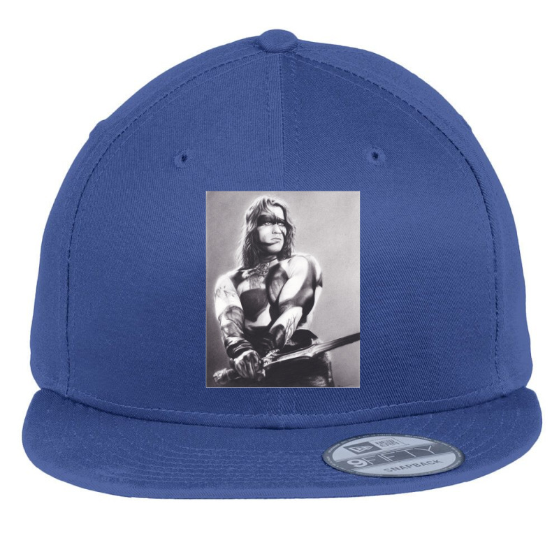 Conan The Barbarian 1 Flat Bill Snapback Cap by cm-arts | Artistshot