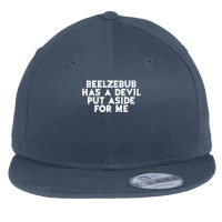 Beelzebub Has A Devil Put Aside For Me Flat Bill Snapback Cap | Artistshot