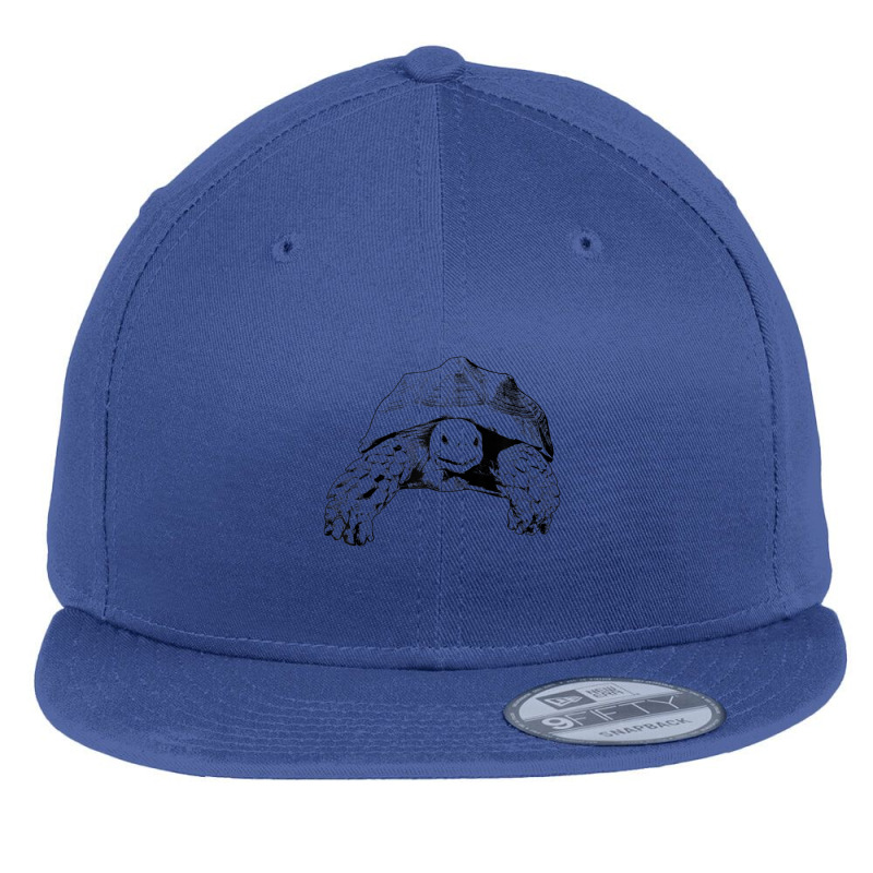 Sulcata Tortoise African Spurred Tortoise Turtle Flat Bill Snapback Cap by laughingtuy | Artistshot