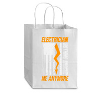 Electrician Nothing Shocks Me Anymore Usa Flag American Cub Paper Bag - 8 X 4 1/2 X 10 1/4 | Artistshot