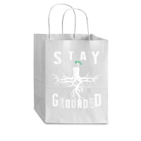 Electrician Journeyman Lineman Stay Grounded Design Cub Paper Bag - 8 X 4 1/2 X 10 1/4 | Artistshot