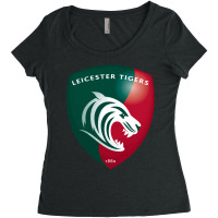 Leicester Tigers Women's Triblend Scoop T-shirt | Artistshot