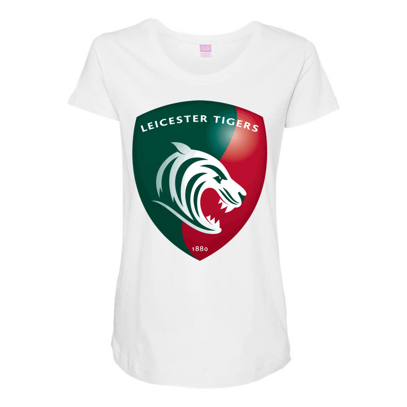 Leicester Tigers Maternity Scoop Neck T-shirt by SomArt | Artistshot