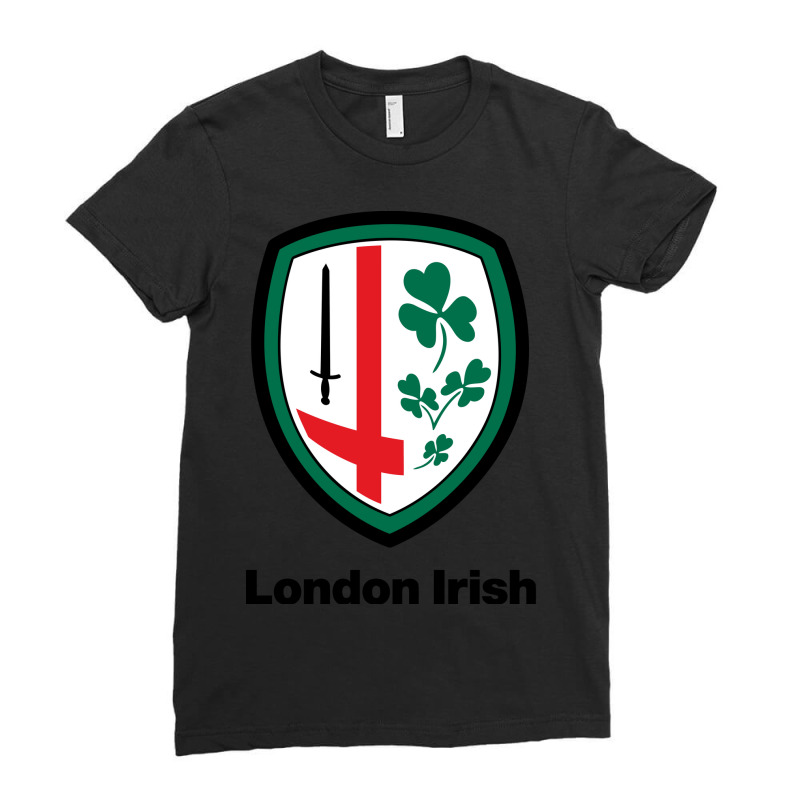 London Irish Ladies Fitted T-Shirt by SomArt | Artistshot