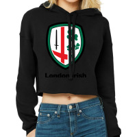 London Irish Cropped Hoodie | Artistshot