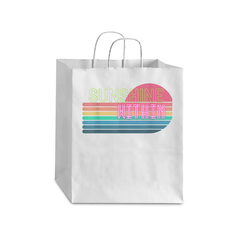 Sunshine Within T Shirt Debie Paper Bag - 10 X 5 X 13 | Artistshot