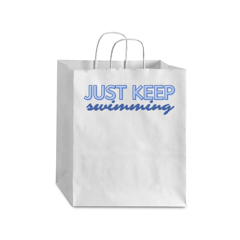 Just Keep Swimming   Finding Nemo Debie Paper Bag - 10 X 5 X 13 | Artistshot