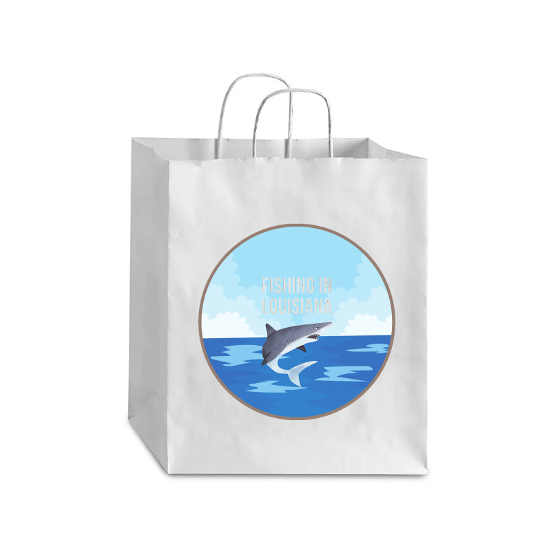 Limited Edition Fishing In Louisiana Debie Paper Bag - 10 X 5 X 13 | Artistshot