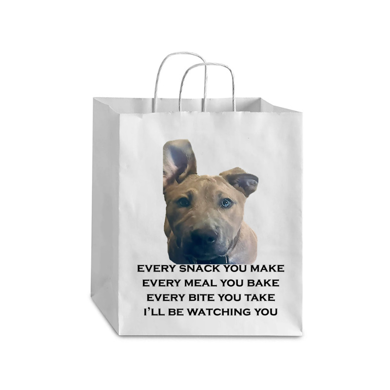 Barley I'll Be Watching You T Shirt Debie Paper Bag - 10 X 5 X 13 | Artistshot