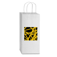 Yellow Van Double Wine Paper Bag - 6 1/2 X 3 1/2 X 12 3/8 | Artistshot