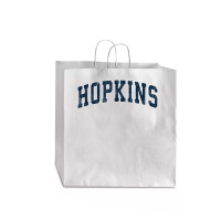 Hopkins Minnesota Mn Vintage Sports Design Navy Design Jumbo Paper Bag - 18 X 7 X 18 3/4 | Artistshot