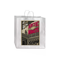 Brooklyn Arctic Steel Jumbo Paper Bag - 18 X 7 X 18 3/4 | Artistshot