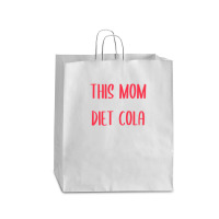 This Mom Runs On Diet Cola Soda Lover Gift Queen Paper Bag - 16 X 6 X 19 1/4 | Artistshot