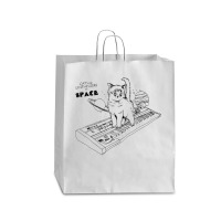 Cats On Synthesizers In Space Cat Owner Queen Paper Bag - 16 X 6 X 19 1/4 | Artistshot