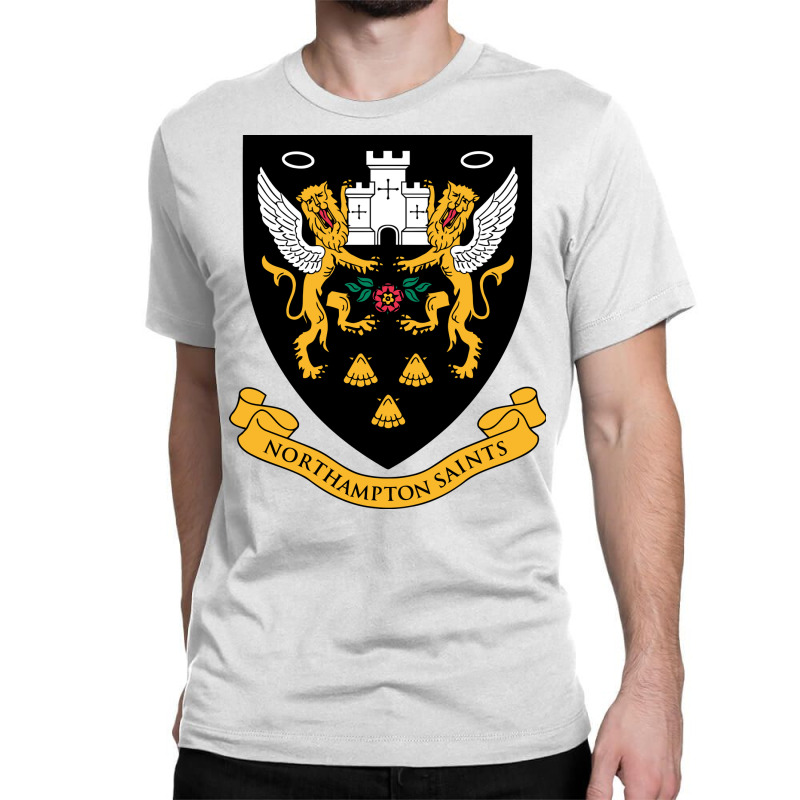 Northampton Saints Classic T-shirt by SomArt | Artistshot